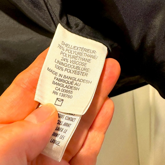 Reitmans Faux Leather Jacket - Picture 9 of 9